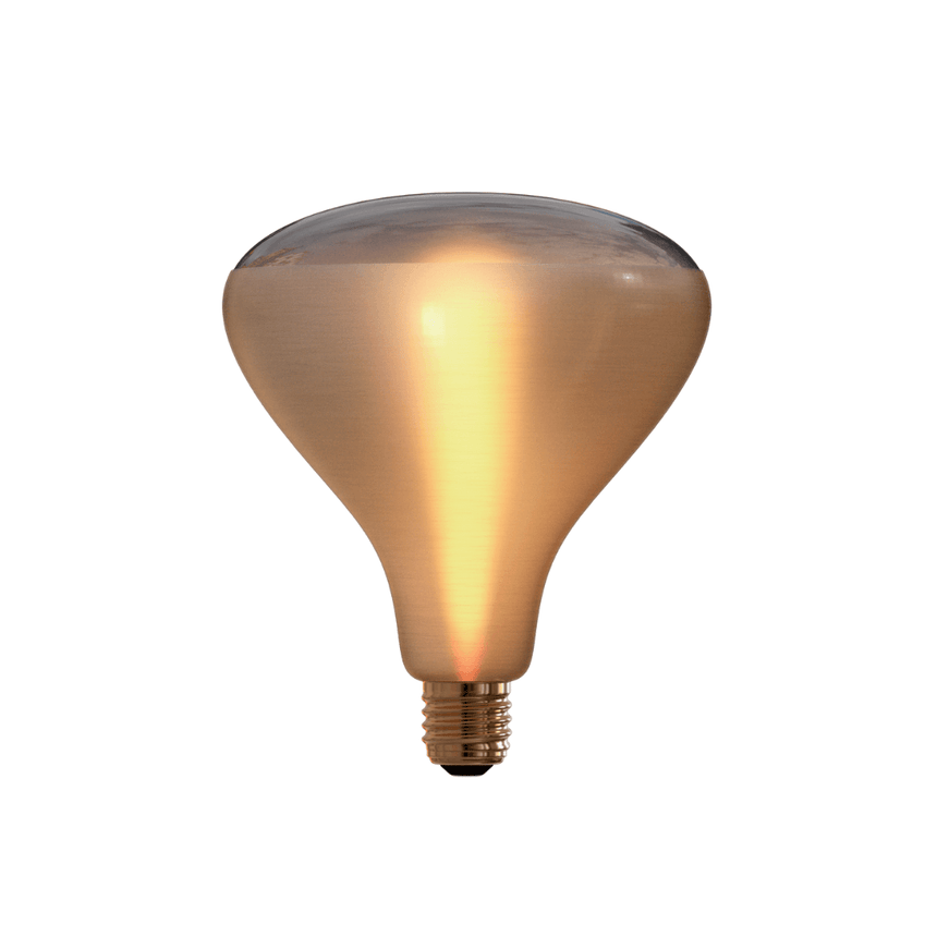 Silk R140 Grey Spiral bulb, LED E27