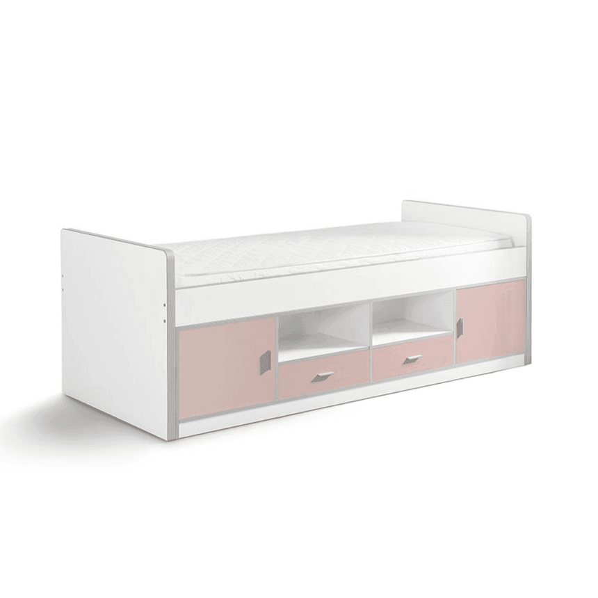 Bonny wooden children's bed, 90x200 with slatted bed base