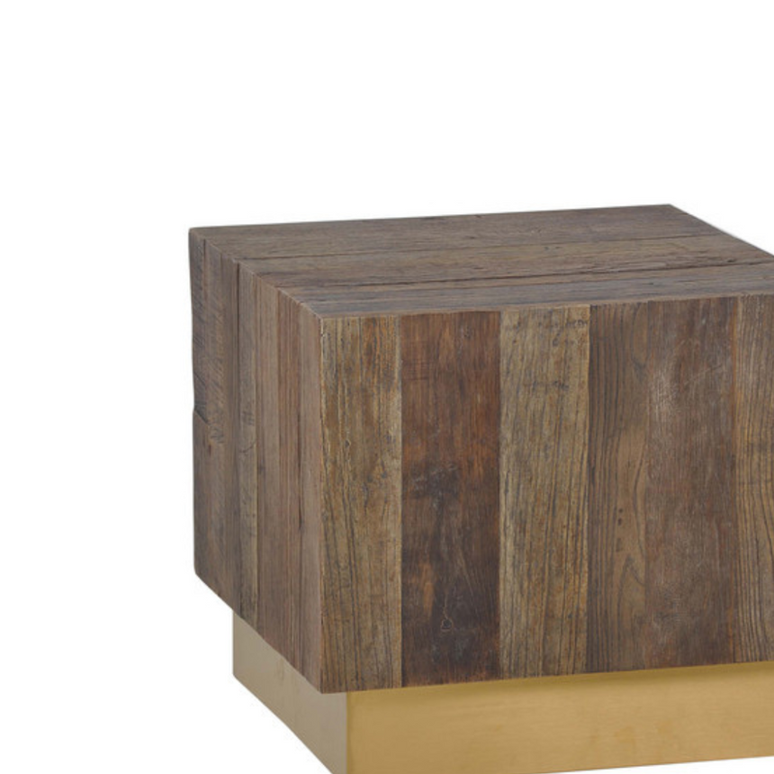 Noa wooden bedside table
