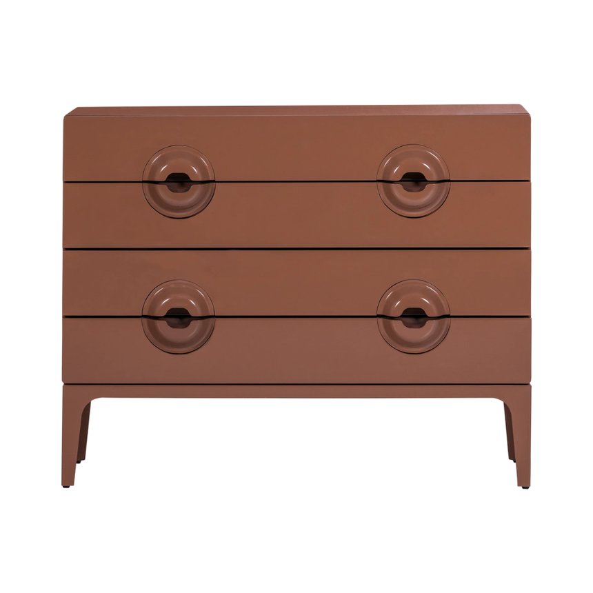 Merge 4 fiókos fa komód 110x89