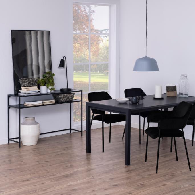 Seaford wooden console table 120x79