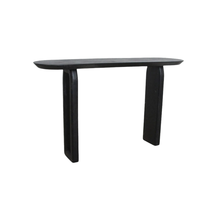 Bullnose Wood Console Table