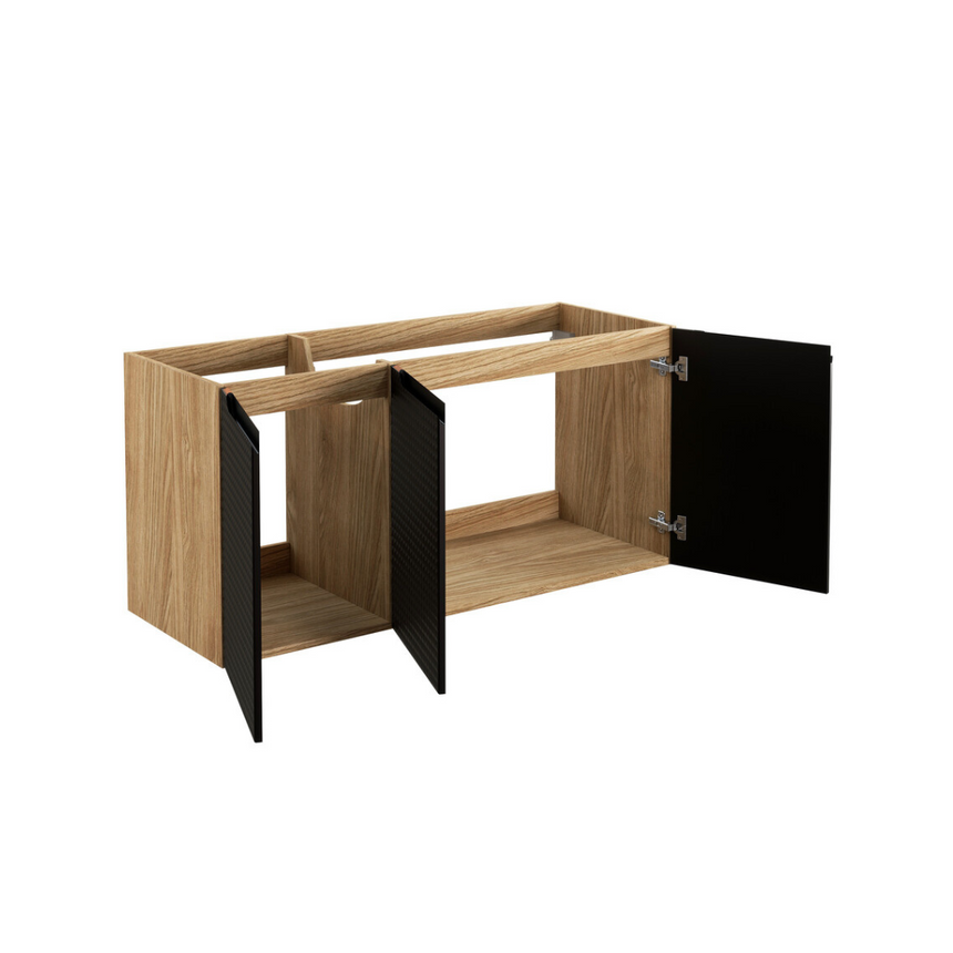 Baggy woven chenille pouf