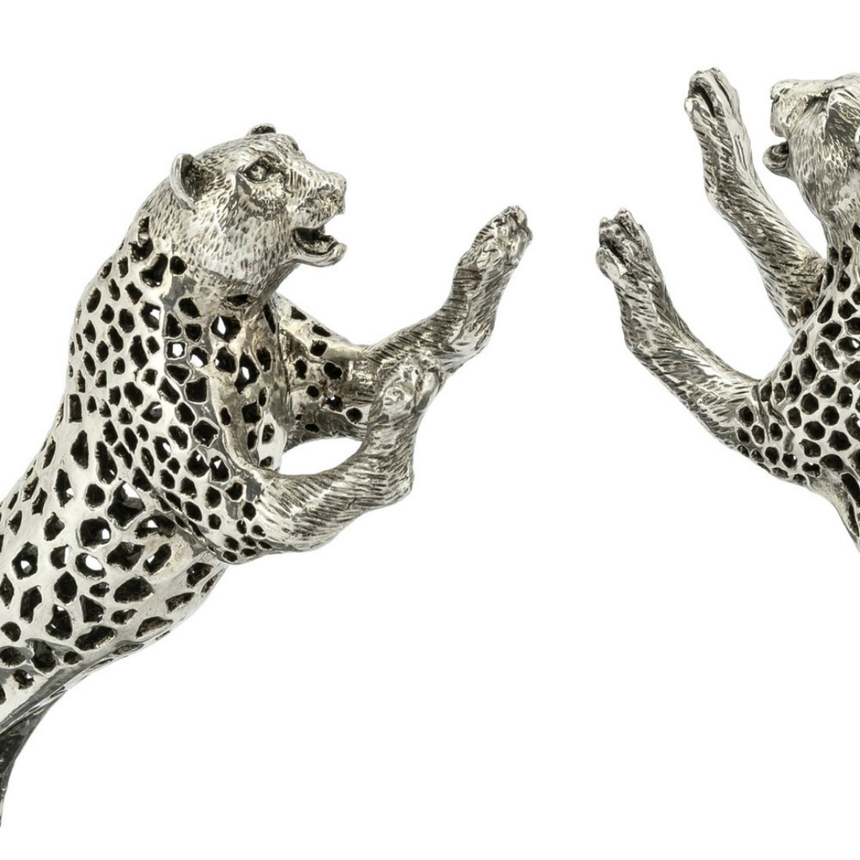 Leopard fém könyvtámasz