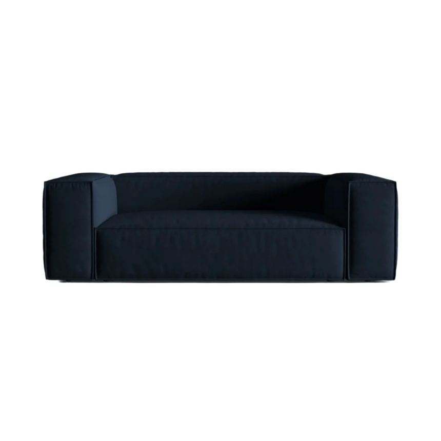 Ruby 2-seater velvet sofa