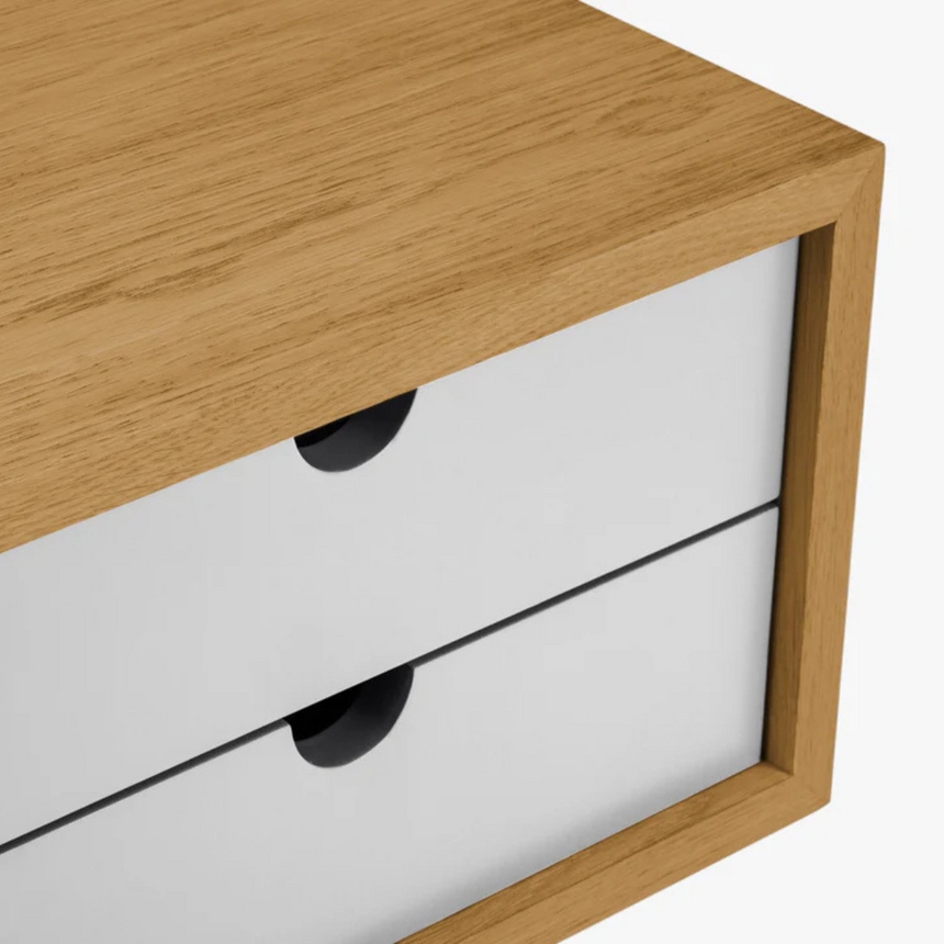Noa wooden bedside table