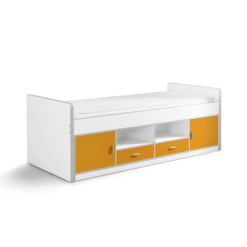 Bonny wooden children's bed, 90x200 with slatted bed base