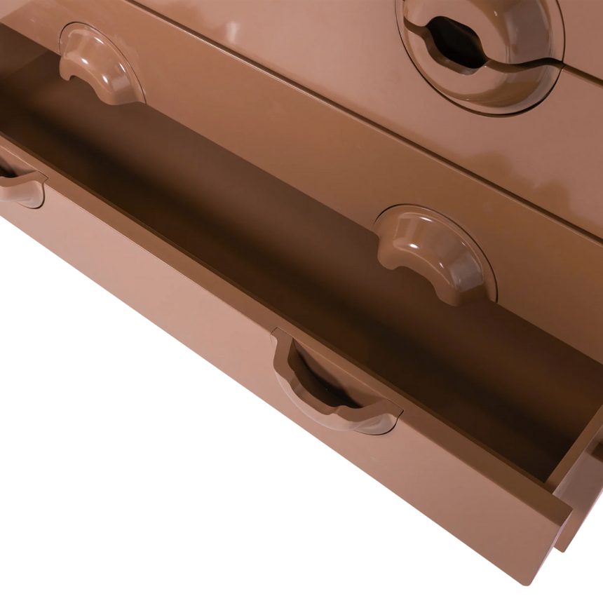 Merge 4 fiókos fa komód 110x89