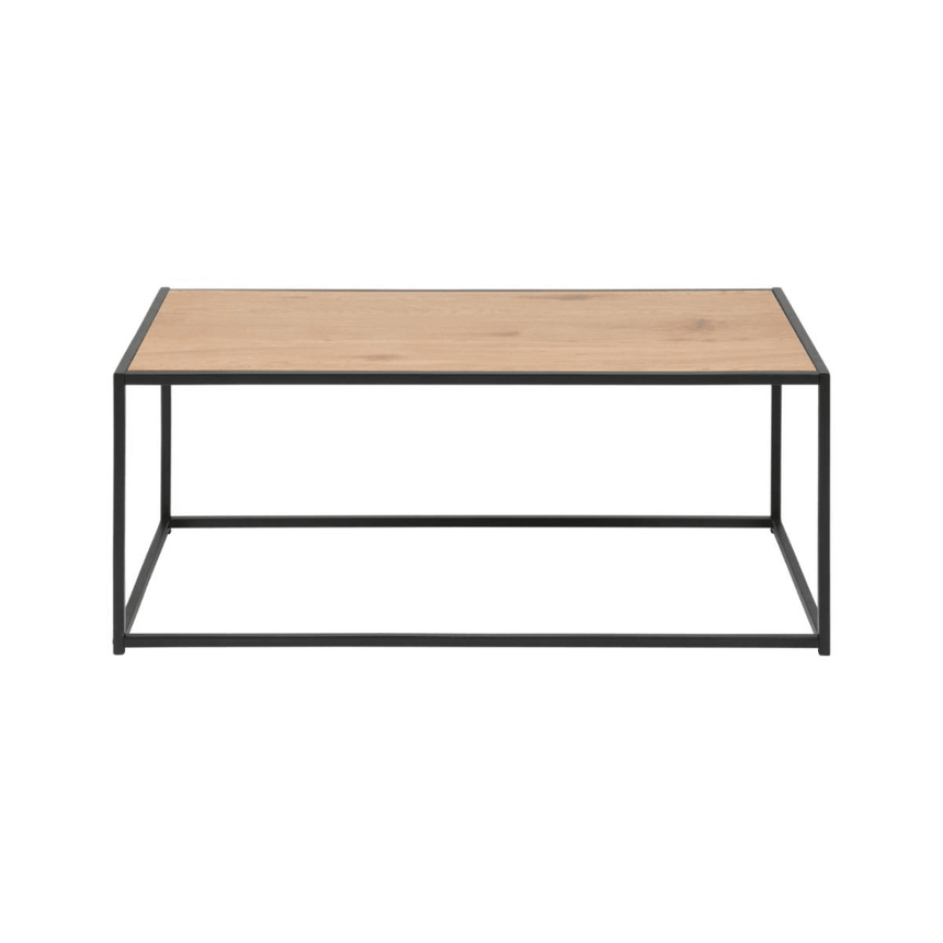 Seaford wooden coffee table 100x50