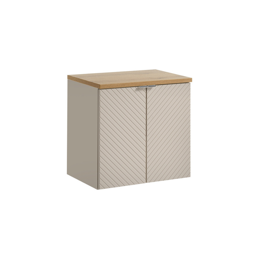 Baggy woven chenille pouf