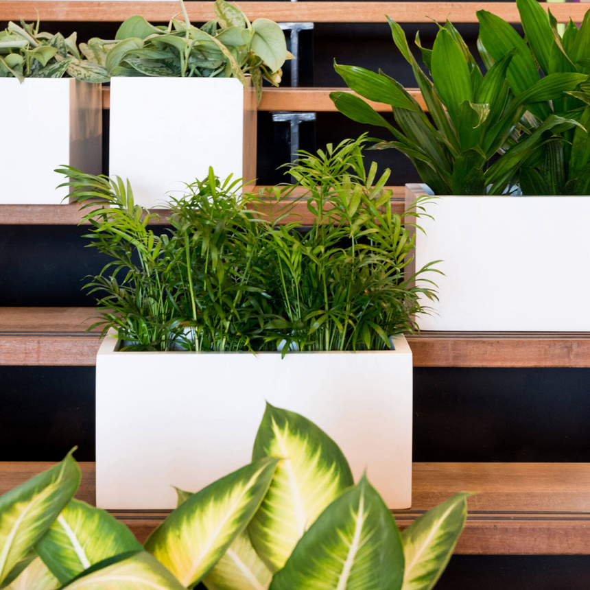 Balcony stone flower pot 40x20