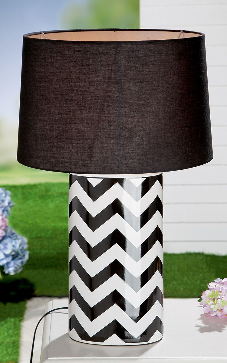 Zig-Zag fém asztali lámpa