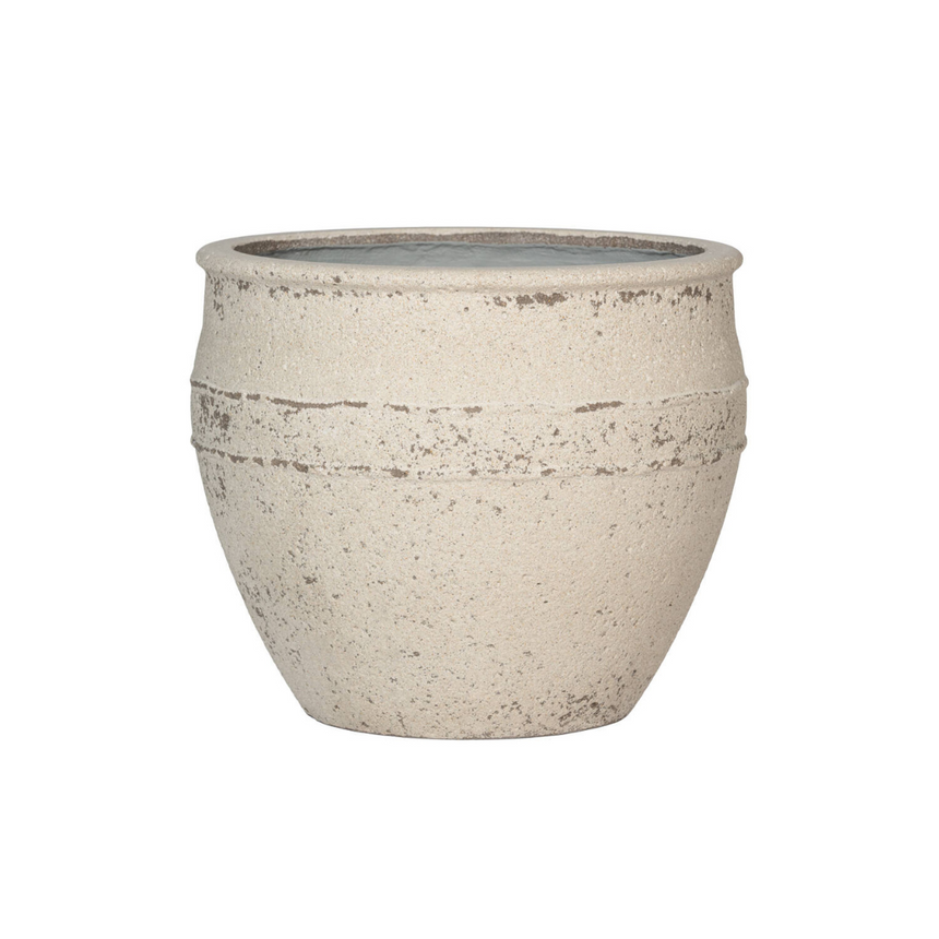Athena stone flower pot Ø41