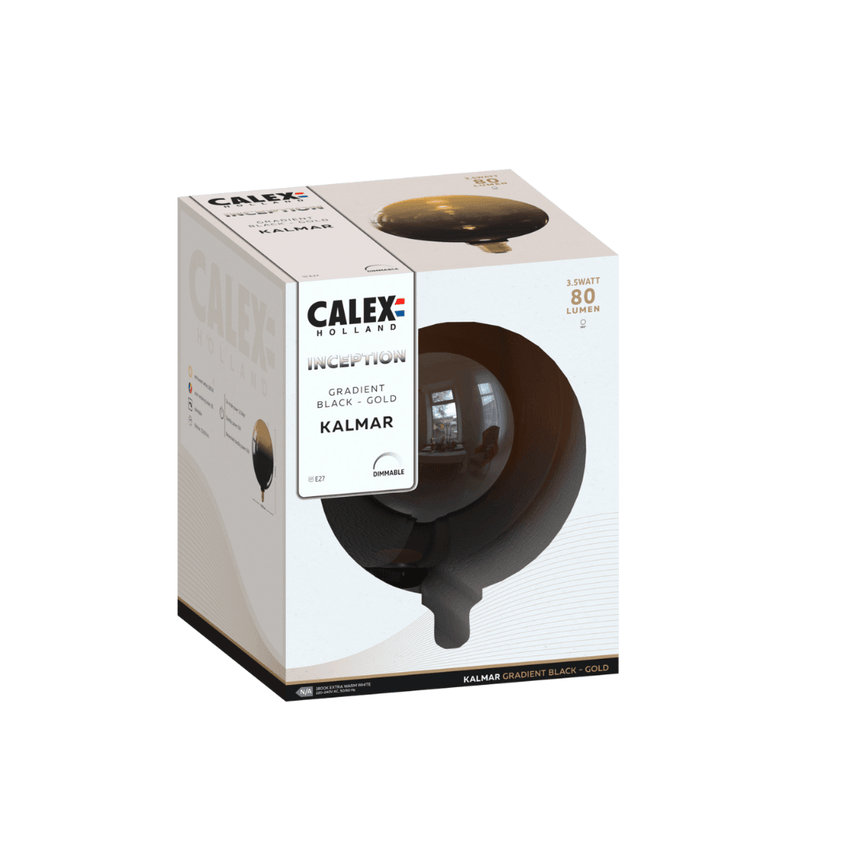 Inception Kalmar Gradient Black Gold bulb, LED E27