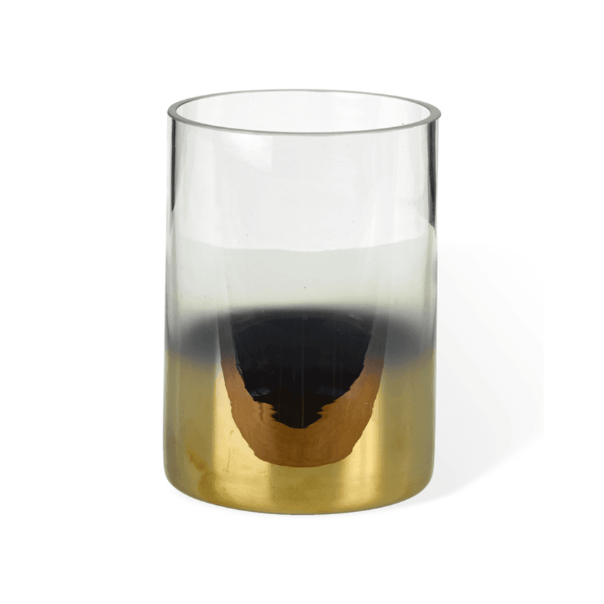 Pols Potten glass candle holder 14cm