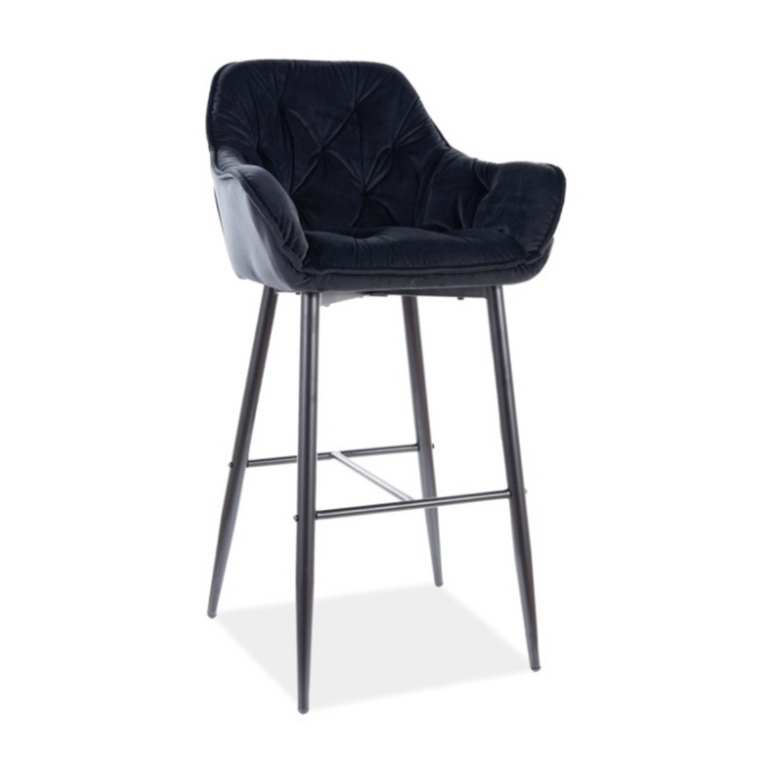 Cherry bársony bárszék