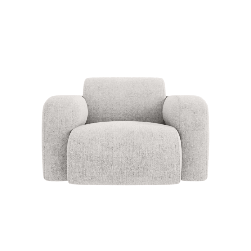Molino chenille armchair