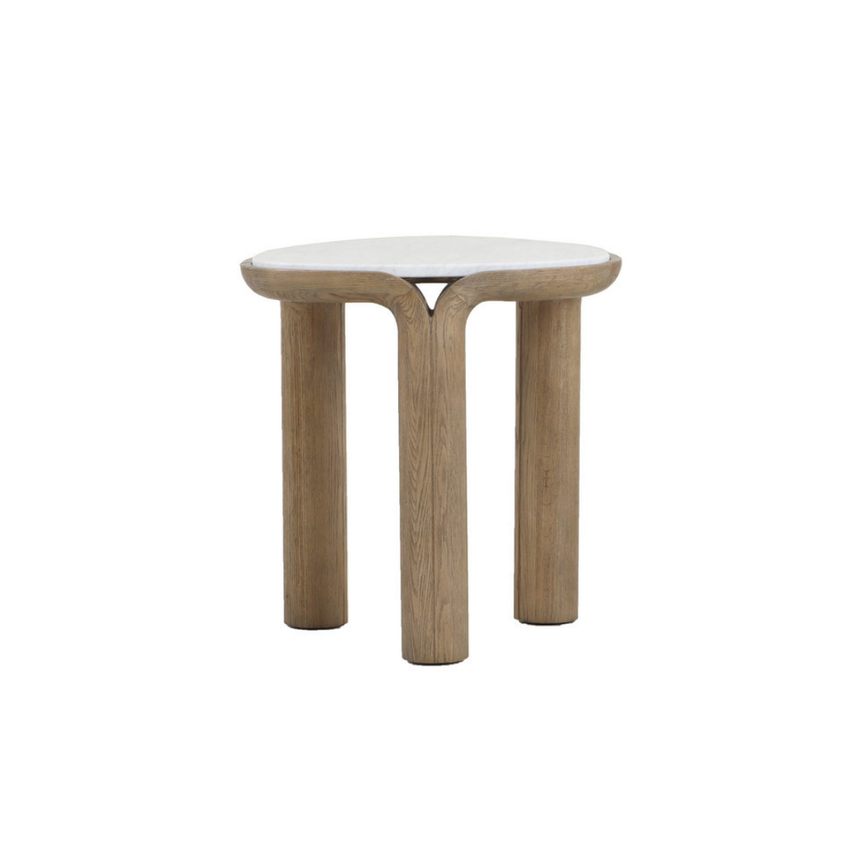 Noa wooden bedside table