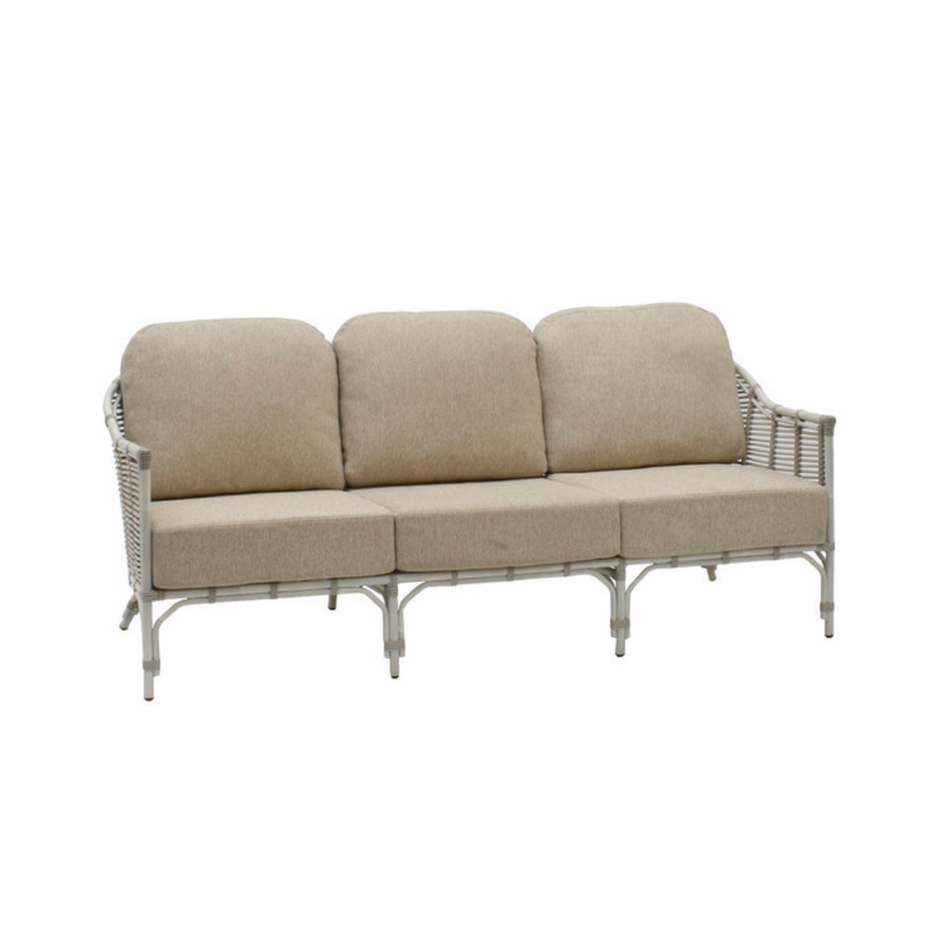 Lofty 3 személyes szövet kerti kanapé