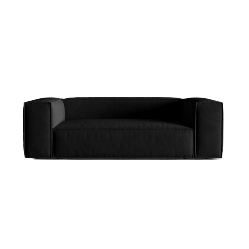 Ruby 2-seater velvet sofa
