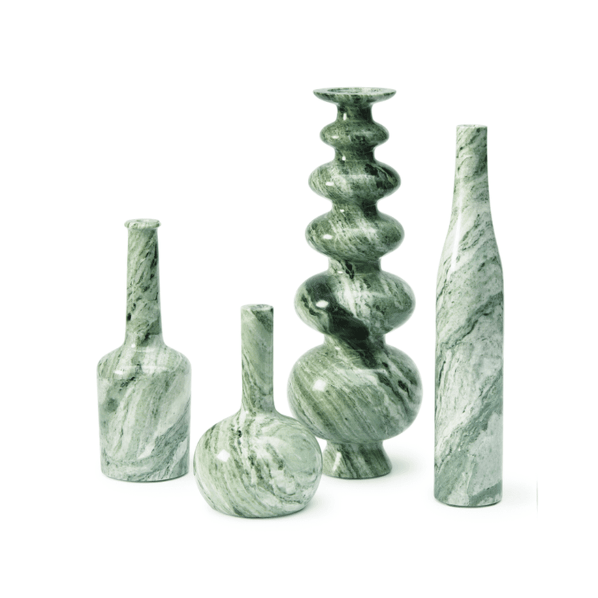 Heritage Bell Marble Candle Holder