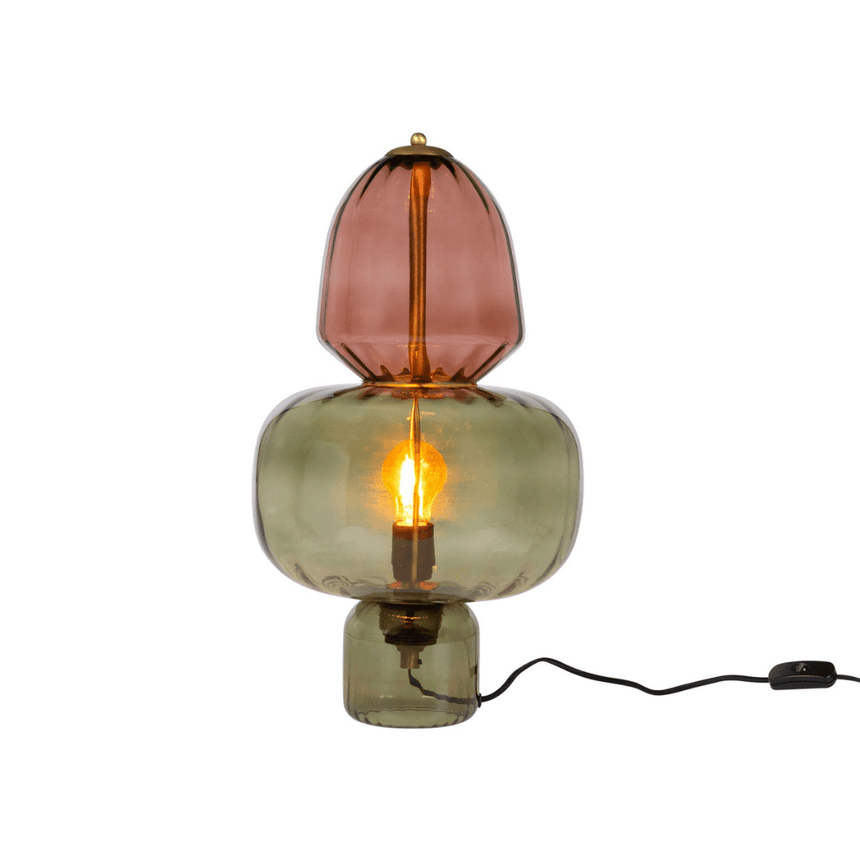 Elise glass table lamp