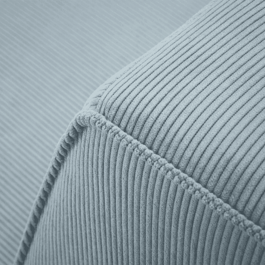 Ruby 2-seater corduroy sofa