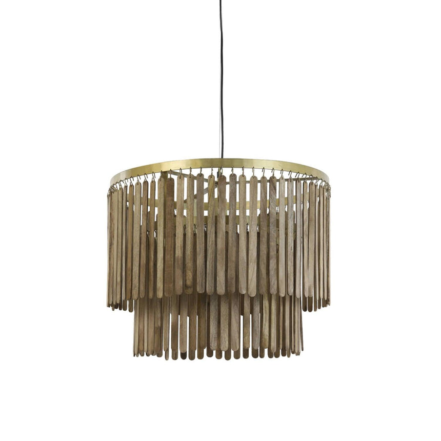 Gularo wooden pendant lamp Ø60