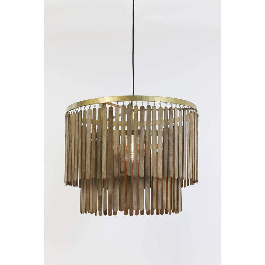 Gularo wooden pendant lamp Ø60
