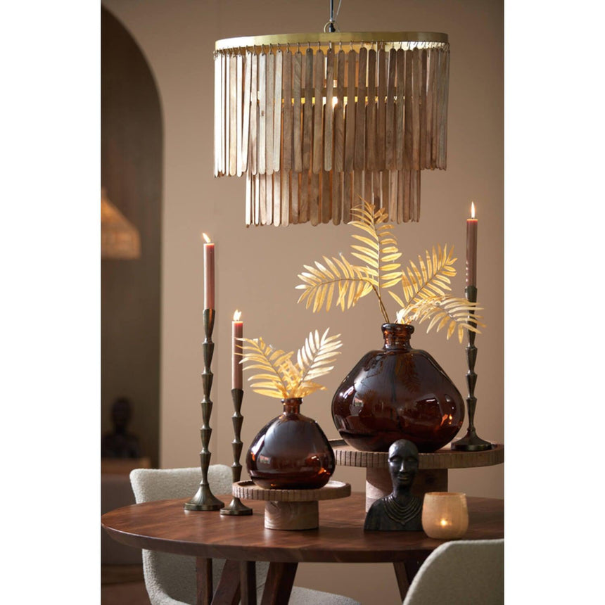 Gularo wooden pendant lamp Ø60