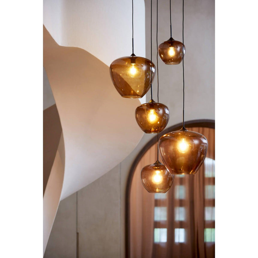 Mayson glass pendant lamp Ø30x25