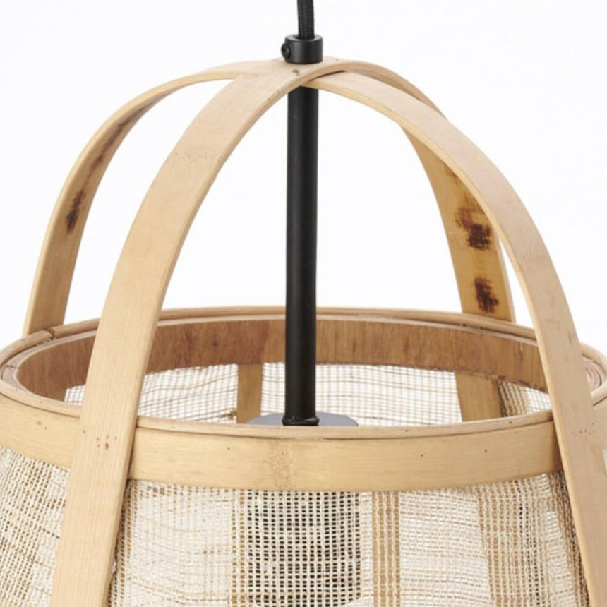 Jacinto bambusz függőlámpa