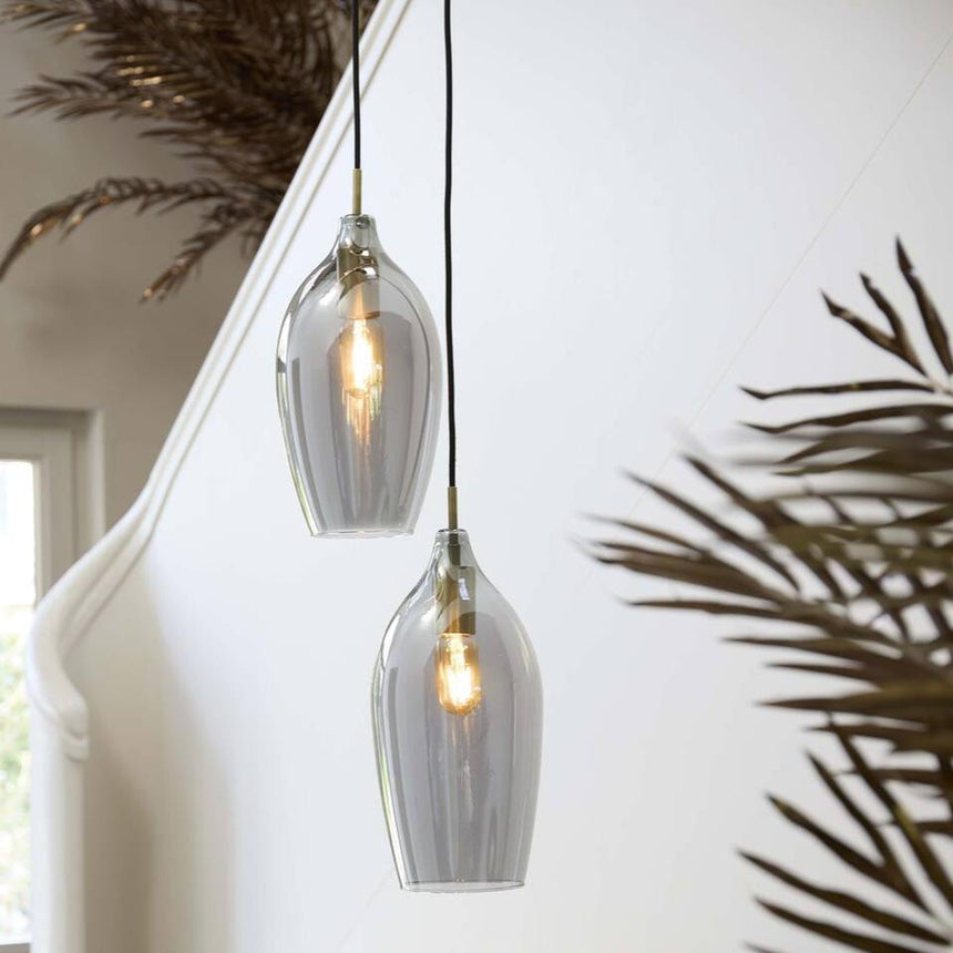 Lukaro glass pendant lamp