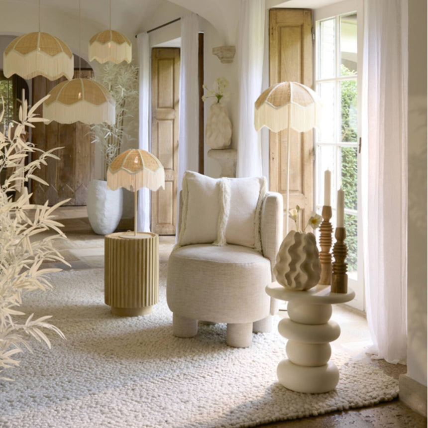 Malacia raffia függőlámpa Ø60