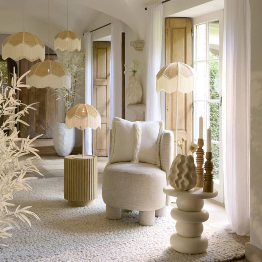 Malacia raffia függőlámpa Ø40