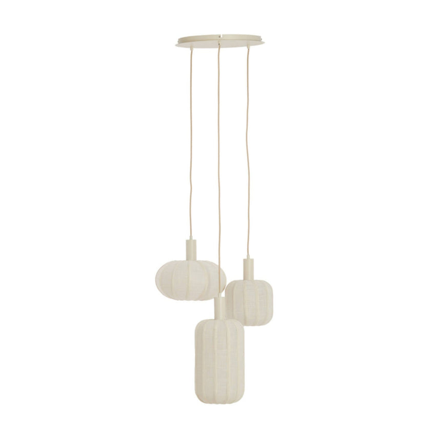 Drizella metal pendant lamp 4 bulbs
