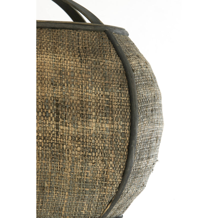 Bozona dekoratív függőlámpa – Természetes rattan fonással