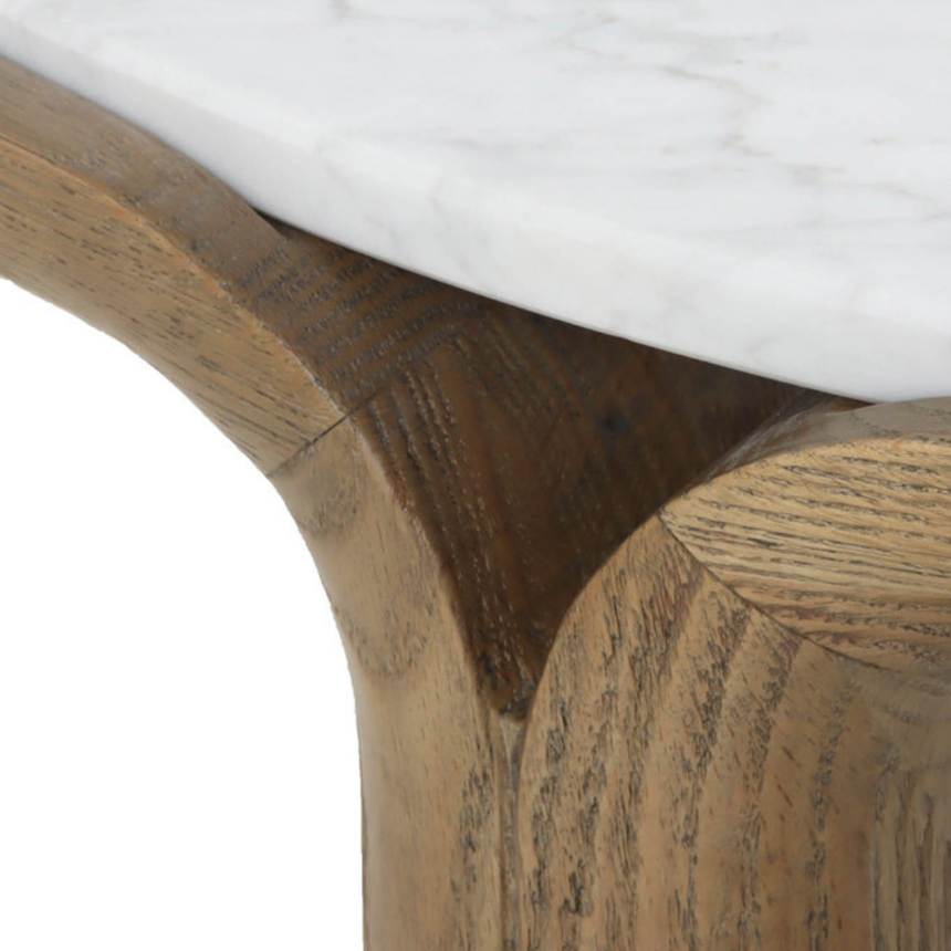 Noa wooden bedside table