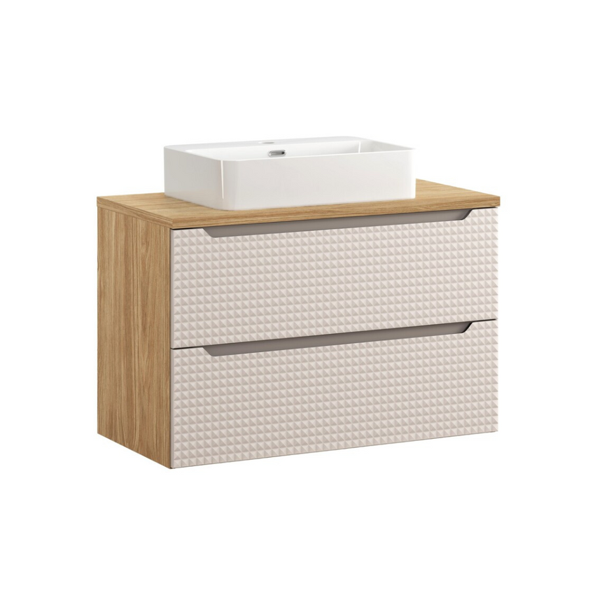 Luxor 90 fiókos fürdőszoba bútor és mosdó szett