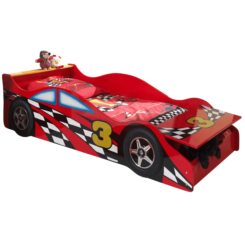 Racing car 02 wooden children's furniture set