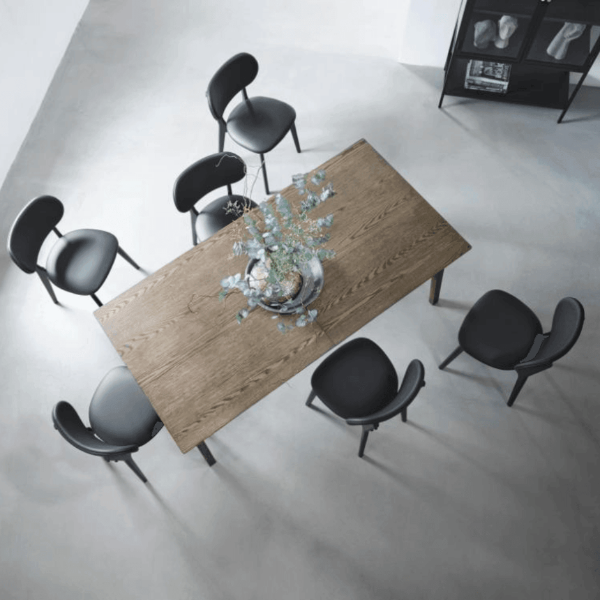 Bari fa bővíthető étkezőasztal 95x190 - Dutch Home