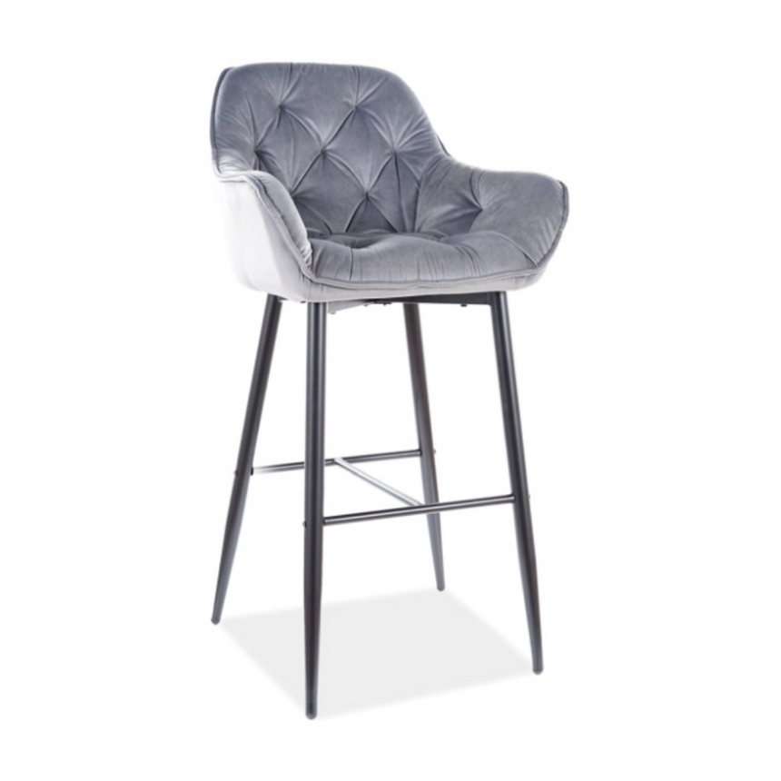 Cherry bársony bárszék