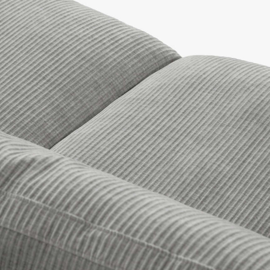 Lazy 5 személyes kordbársony kanapé