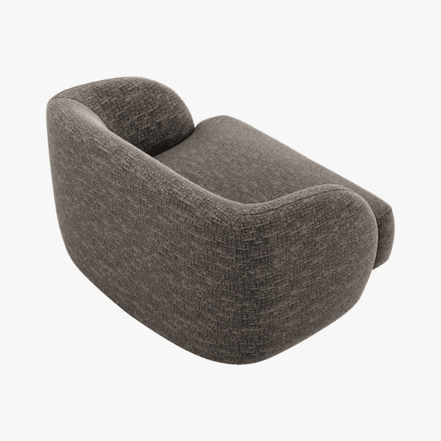 Miley chenille armchair