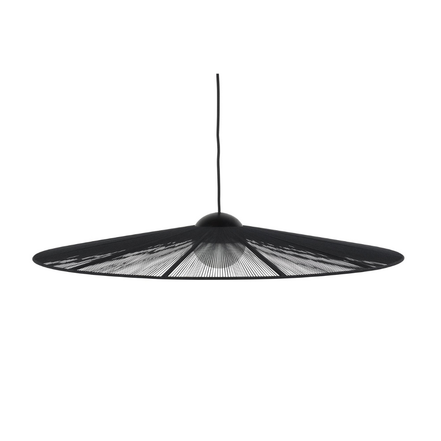 Belle fabric pendant lamp Ø80
