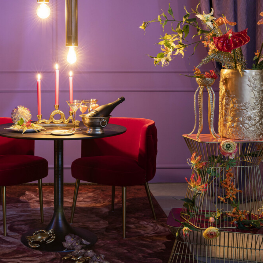 No Offence fém lerakóasztal