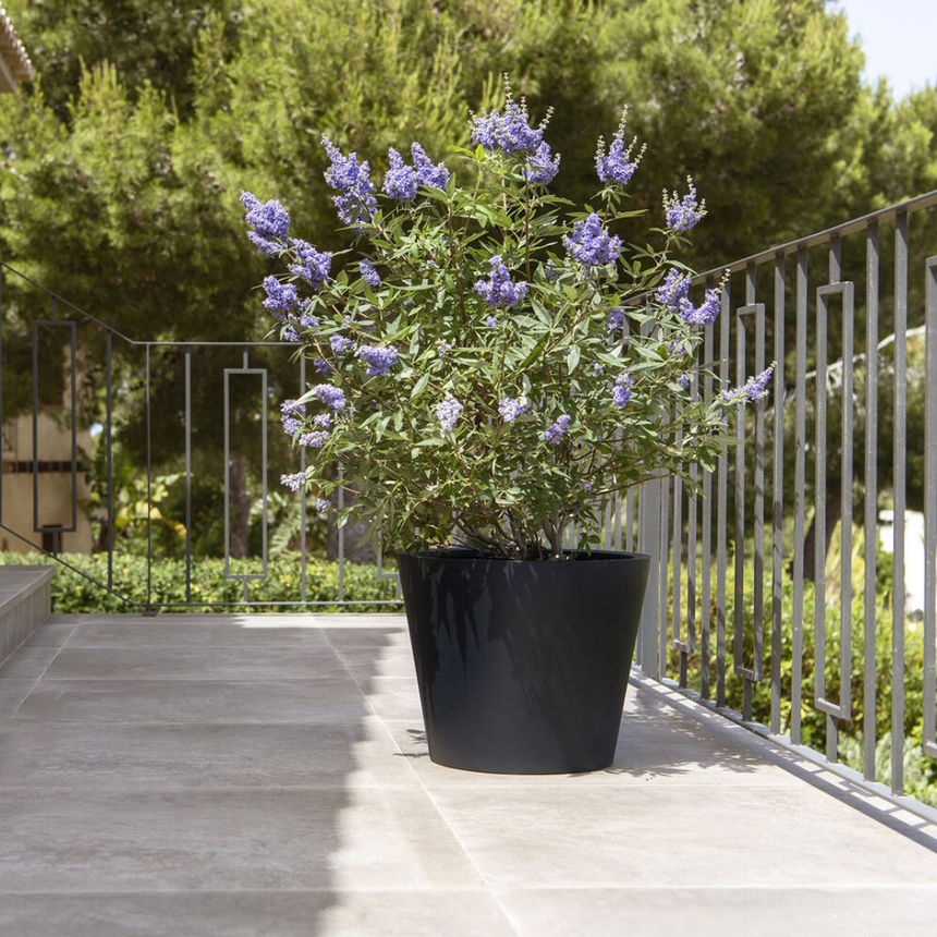 Bucket stone flower pot Ø40