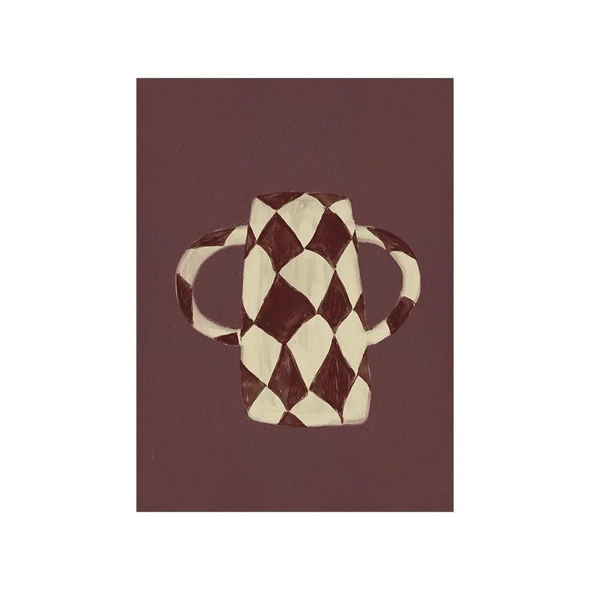 Vivid Vase 07 design canvas print