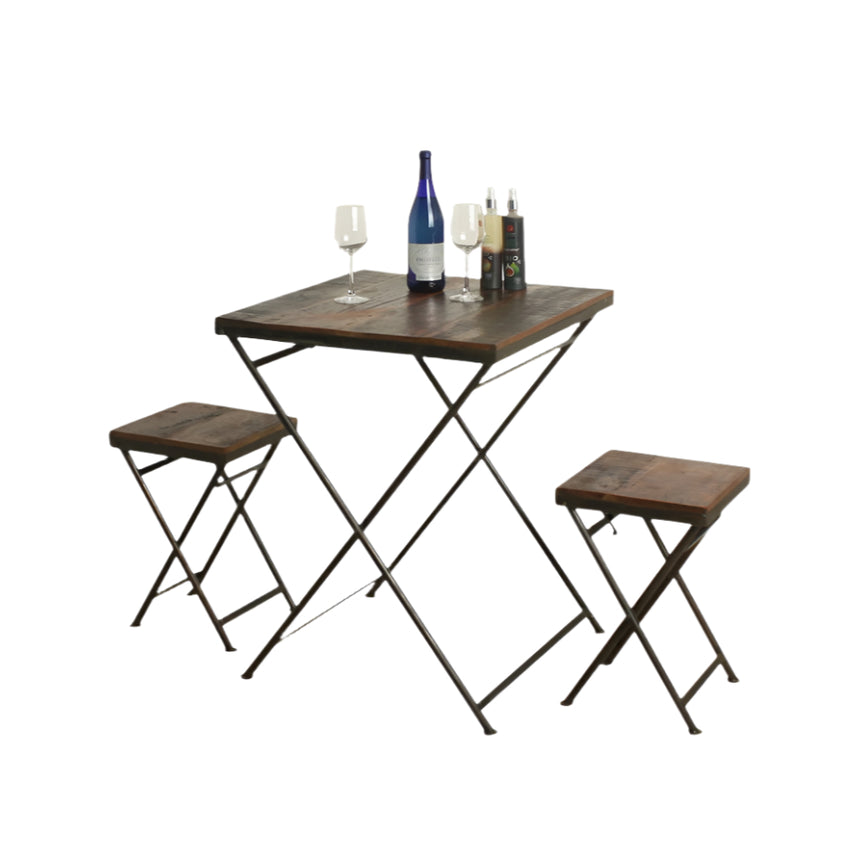 Factory Wooden Folding Bistro Table