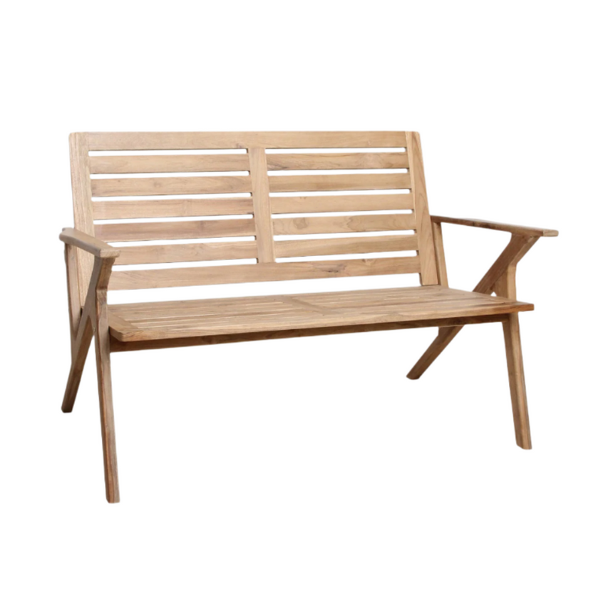 Odin wooden garden bench